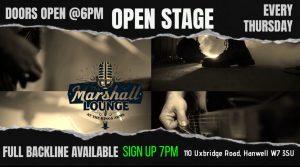 Open Stage at The Marshall Lounge